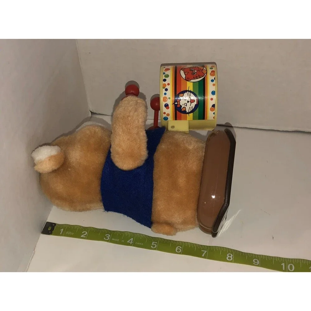 Vintage 1986 HanStar Bear w/ Drum Battery Operated Toy Taiwan Working See VIDEO